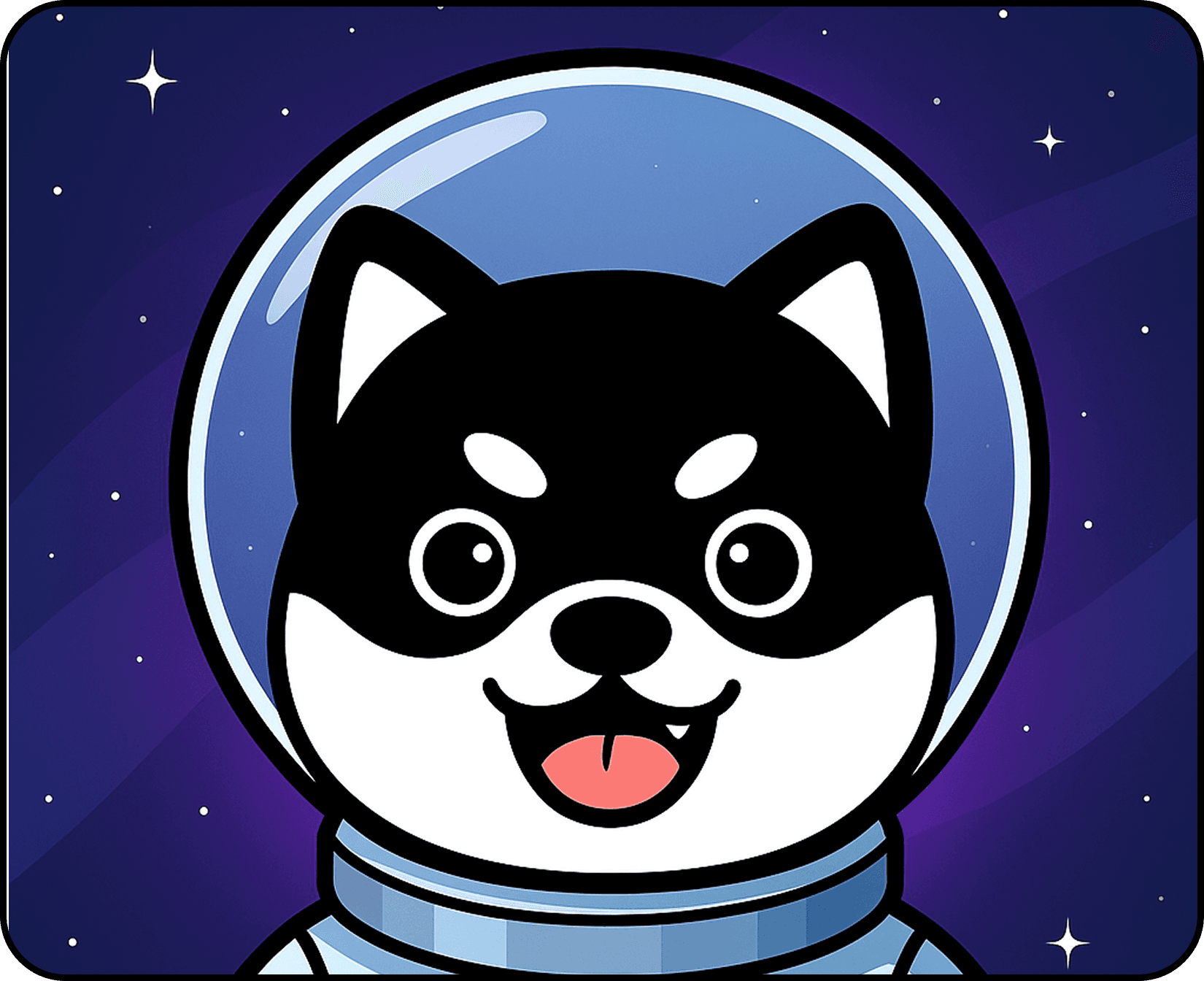 Astronaut Dog Background